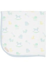 TBBC Baby Buggy Blanket Something for Baby Blue
