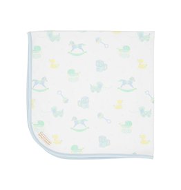 TBBC Baby Buggy Blanket Something for Baby Blue