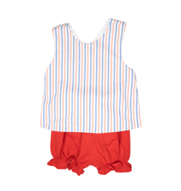 Banana Split Patriotic Stripe Bloomer Set