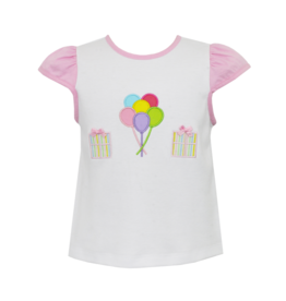 Claire and Charlie (Size 3T) Girl Birthday Shirt