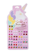 GreatPretenders 87503 Unicorn Sticker Earrings