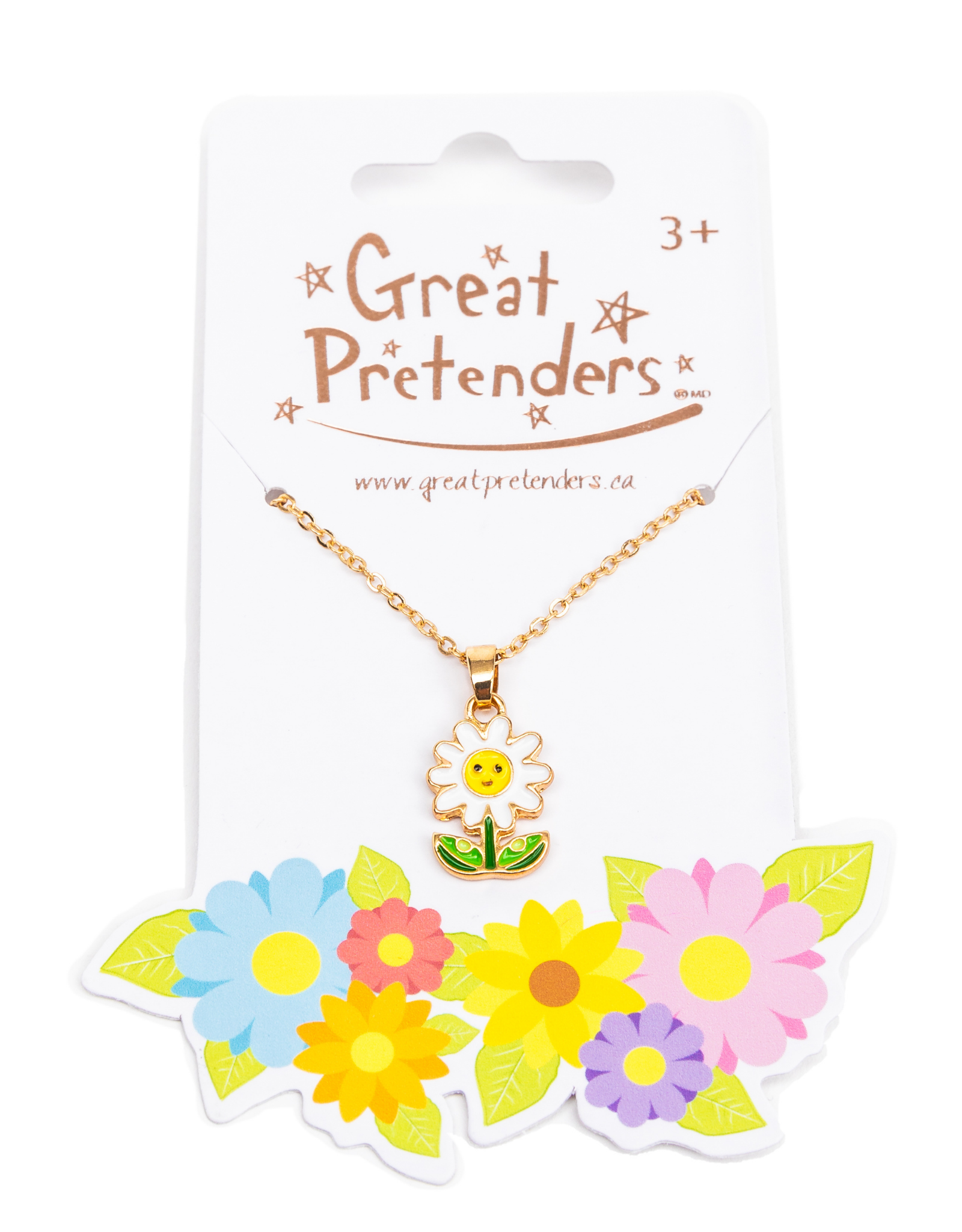 GreatPretenders 86135 Spring Flower Necklace