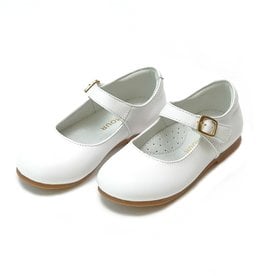 L'Amour Rebecca Flat Pearlized White