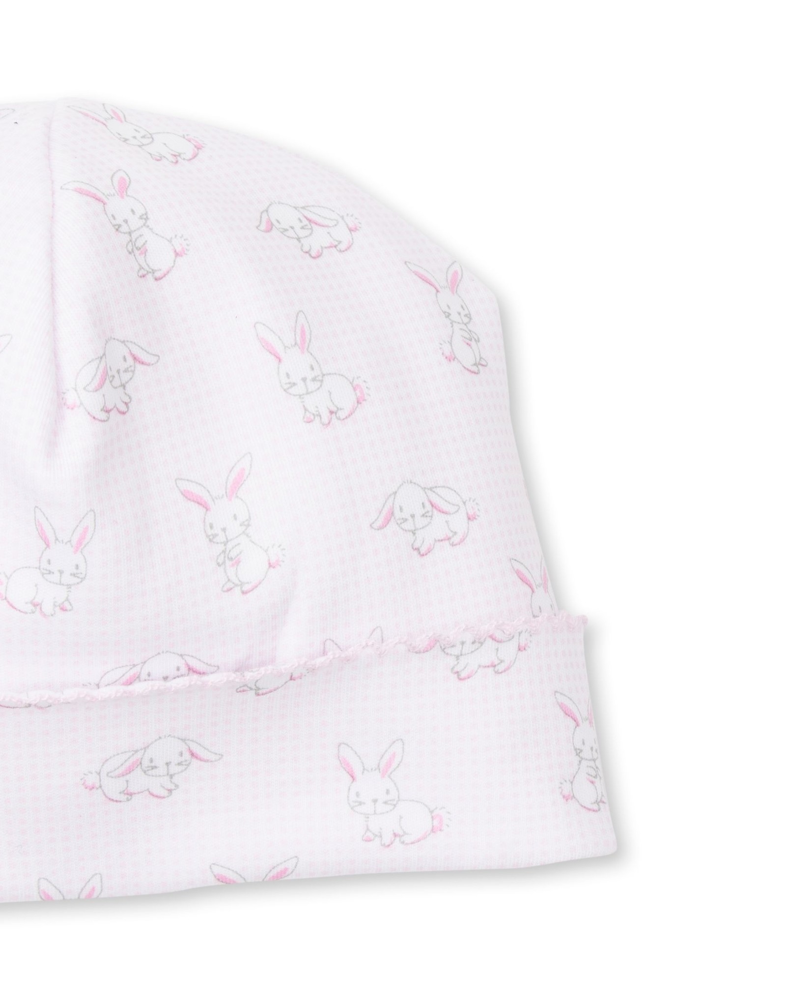 Kissy Kissy Gingham Bunnies Hat Pink