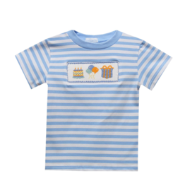 Vive la Fete Boy Birthday Smocked Shirt