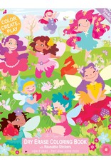 The Piggy Story Fairy Garden Dry Erase Coloring Book