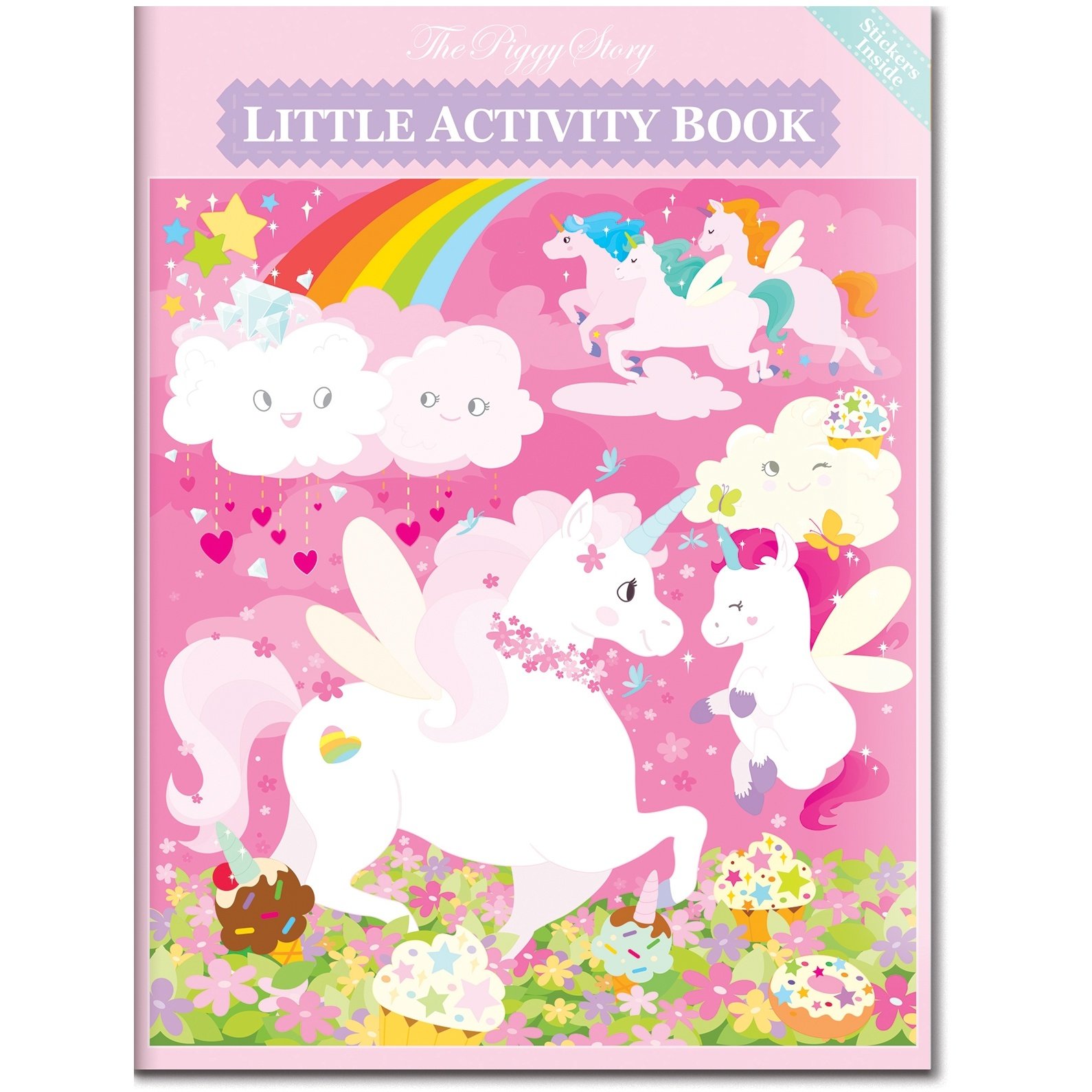 Little Stickers Unicorns [Book]