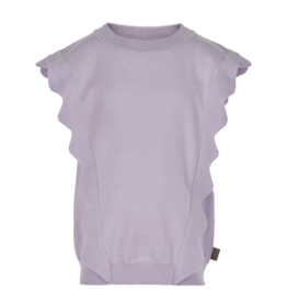 Creamie Sleeveless Sweater Lavender