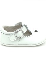 Angel by L'Amour 3528 Rosalie Heart T-Strap White