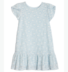 Isobella and Chloe Blue Lace Dress