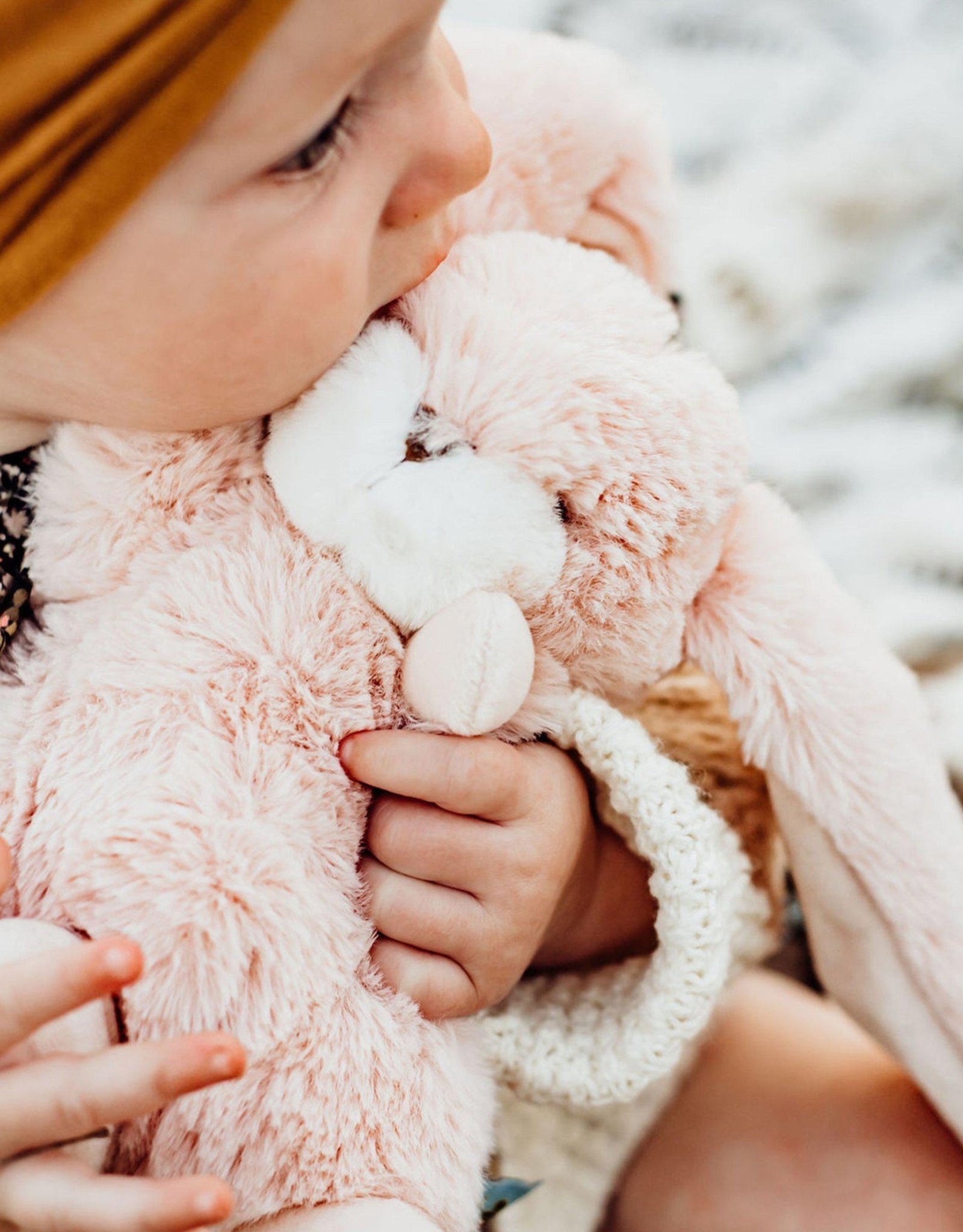 Bunnies By The Bay 100405 Tiny Nibble 8" pink
