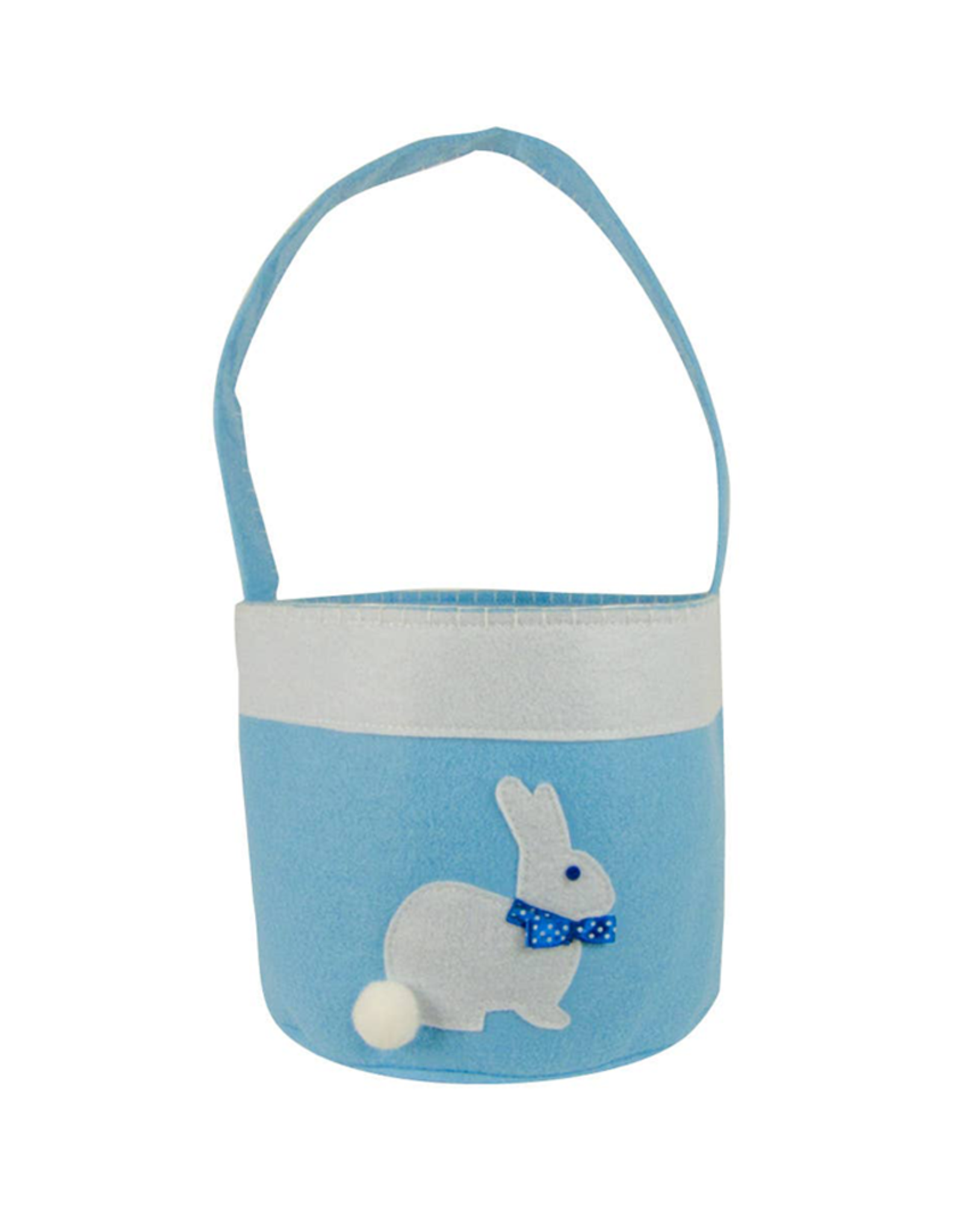 Groovy Holidays Bunny Basket w/embroidery peter blue