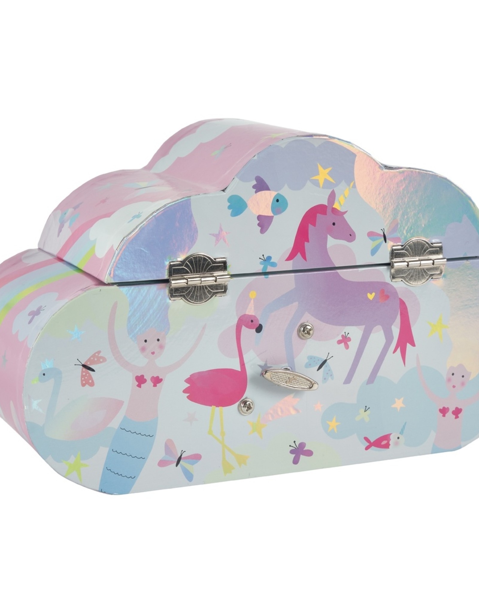 Floss and Rock Musical Jewelry Box Cloud Shape