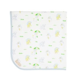 TBBC Baby Buggy Blanket London Lawn Party Buckhead Blue