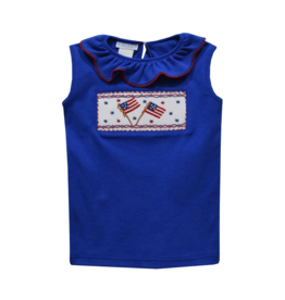 Vive la Fete 4th Party Smocked Shirt