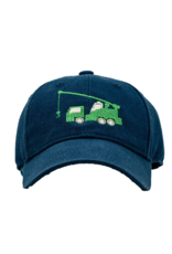 Harding Lane HL Embroidered Hat Navy Crane