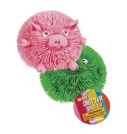 Toysmith Wee Critter Puff 2.5" Ball