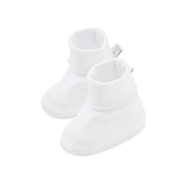 Kissy Kissy Booties white/white one size