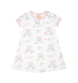 TBBC Short Sleeve Polly Play Dress Icing on the Cake