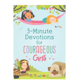 Barbour Publishing 3 Minute Devotions for Courageous Girls