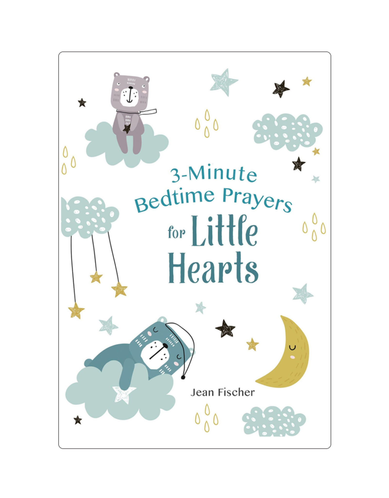 Barbour Publishing 3 Minute Bedtime Prayers for Little Hearts