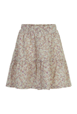 Creamie 821952 Purple/Cream Floral Skirt