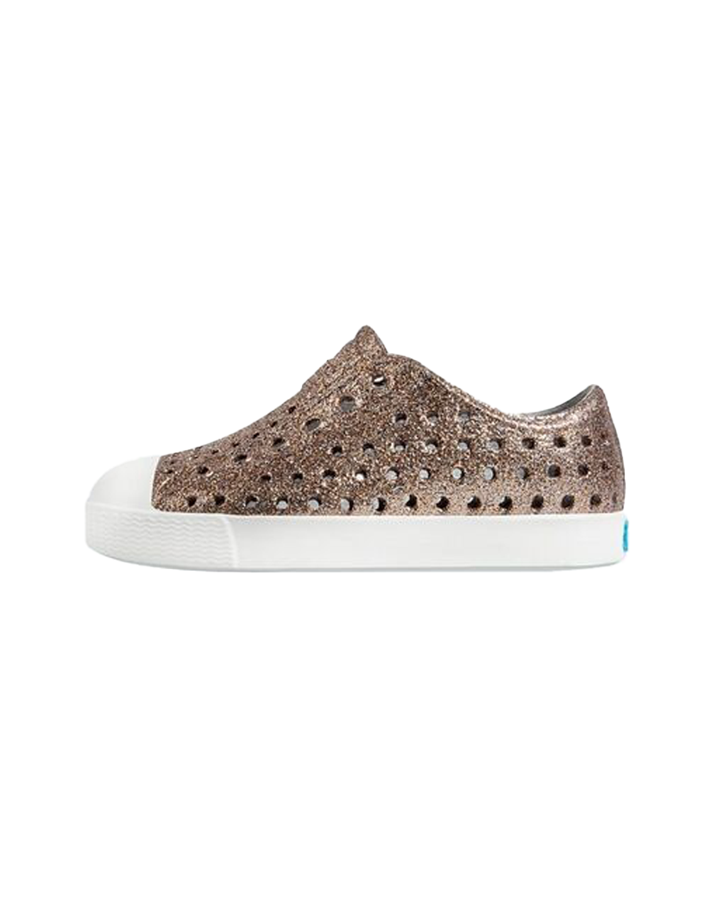 Native Women\'s Jefferson Metallic Gold Slip-On‎ Comfort Sneakers Size 9M Comfy Slip On Style | Jefferson Clog Wanderfoam™ | Native Shoes main image 2