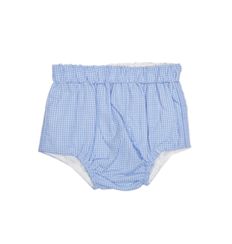 Remember Nguyen Boy Diaper Cover Blue Gingham