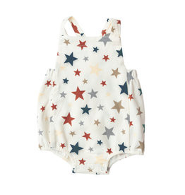 Angel Dear Star Blue Retro Sunsuit