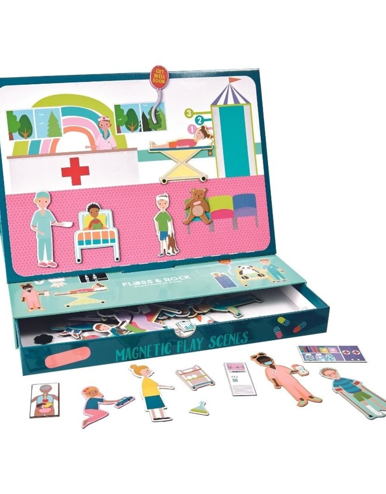 Floss and Rock Happy Hospital Magnetic Play Scenes