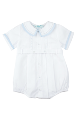 Feltman Brothers 23908F Ric Rac Button Belt Creeper White