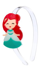 Lilies & Roses LR Headband Cute Doll Red Hair H078-2