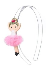 Lilies & Roses LR Headband Ballerina Pink Tutu H102-3