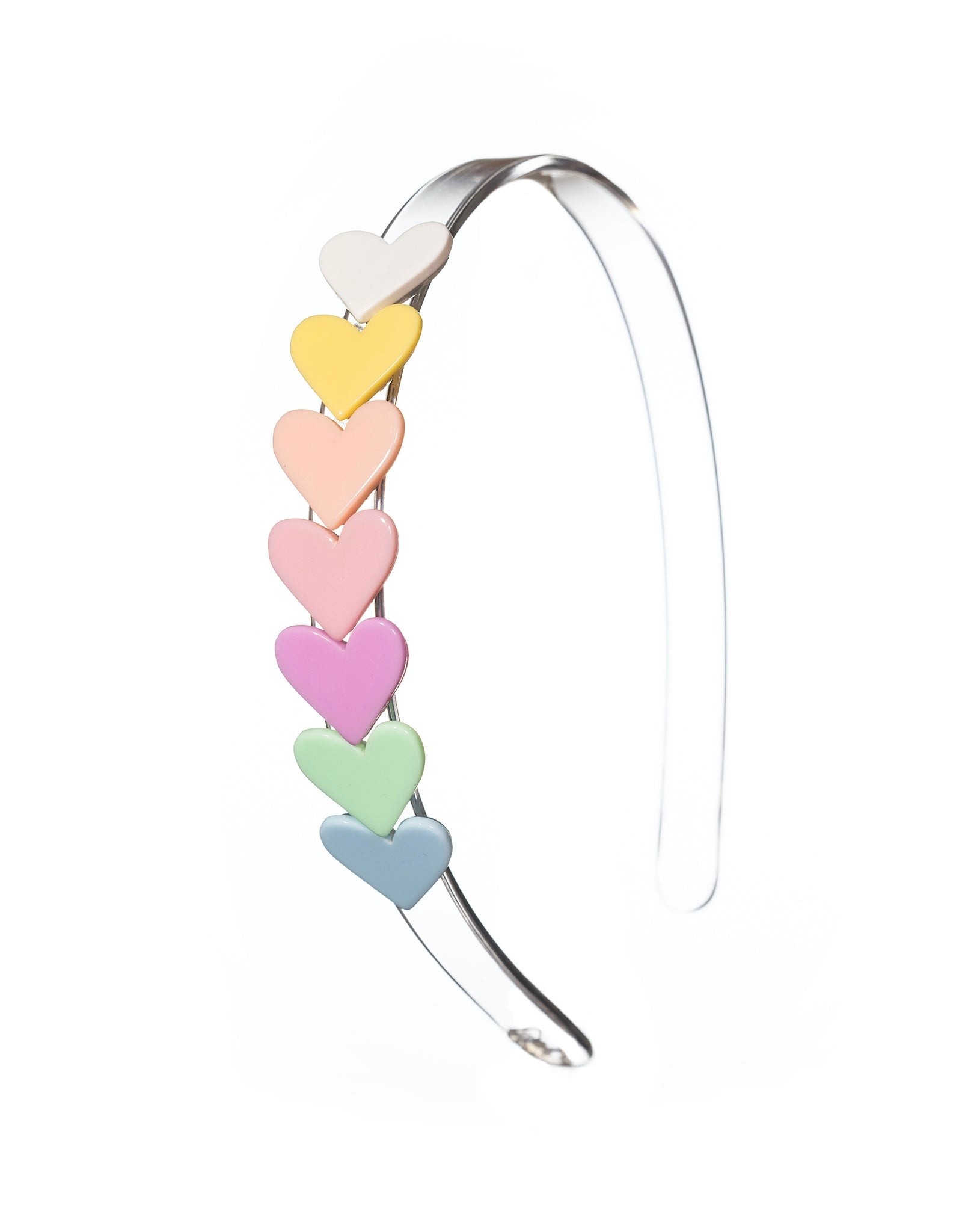 Lilies & Roses LR Headband Centipede Hearts  H024-23G