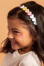Lilies & Roses LR Headband Centipede Hearts  H024-23G