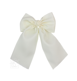 Beyond Creations 5.5" Opaque Satin Bow with Tails