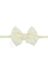 Beyond Creations PMEURO Opaque Satin Bow Headband