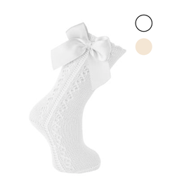 Carlomagno Socks Openwork Knee Sock - Sizes 0-2