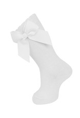 2946 Knee Sock Grosgrain Bow A