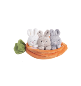 Ganz 7" Carrot Bunny Set