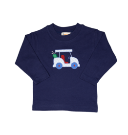 Luigi Boy Shirt Navy Golf Cart
