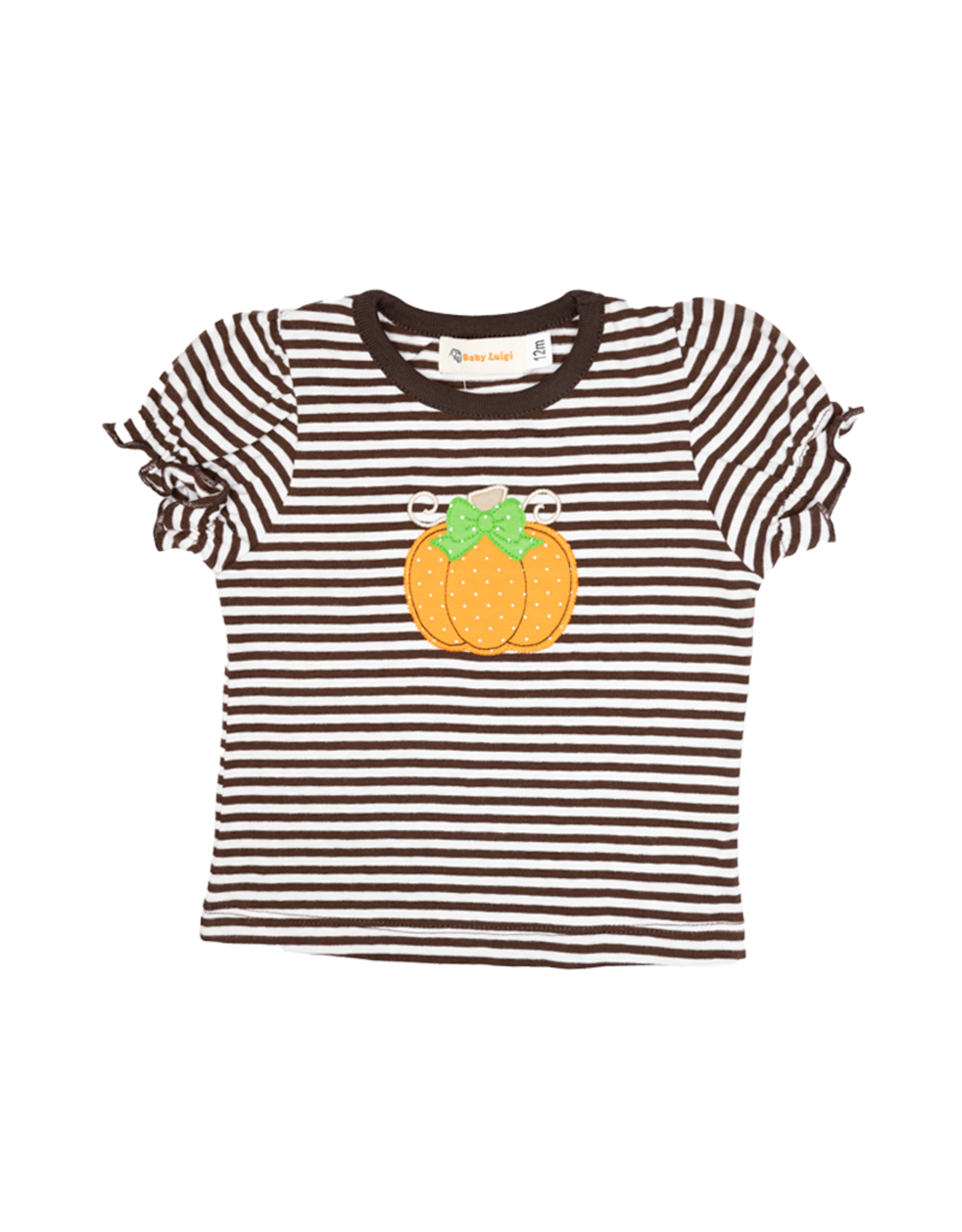 Luigi F22 Ruffle Shirt Pumpkin