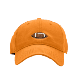 Harding Lane Embroidered Hat Football Orange
