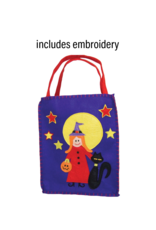 Groovy Holidays Hilda Witch Treat Bag w/embroidery