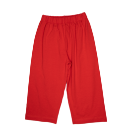 True Red Knit Pant