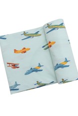 Angel Dear ADF22 Airplane Swaddle Blanket