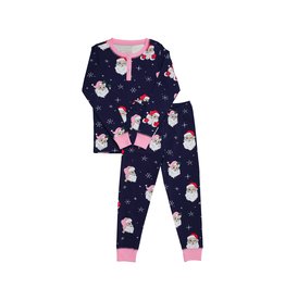 TBBC Sara Jane's Sweet Dreams Set Dear Santa Navy/Pink TBBC Sara Jane's Sweet Dreams Set Dear Santa Navy/Pink