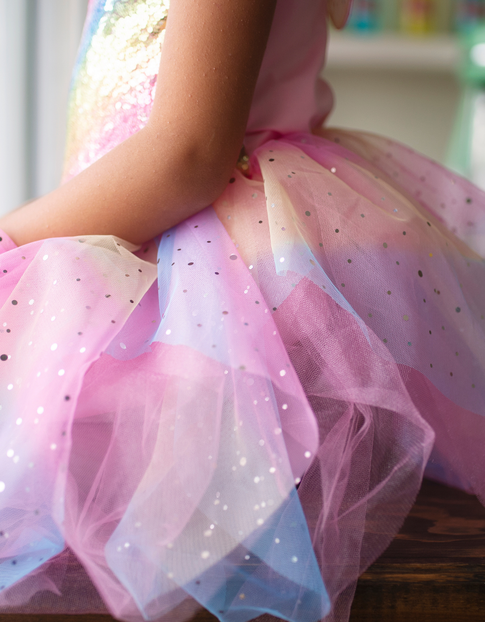 GreatPretenders 3085 Rainbow Fairy Dress