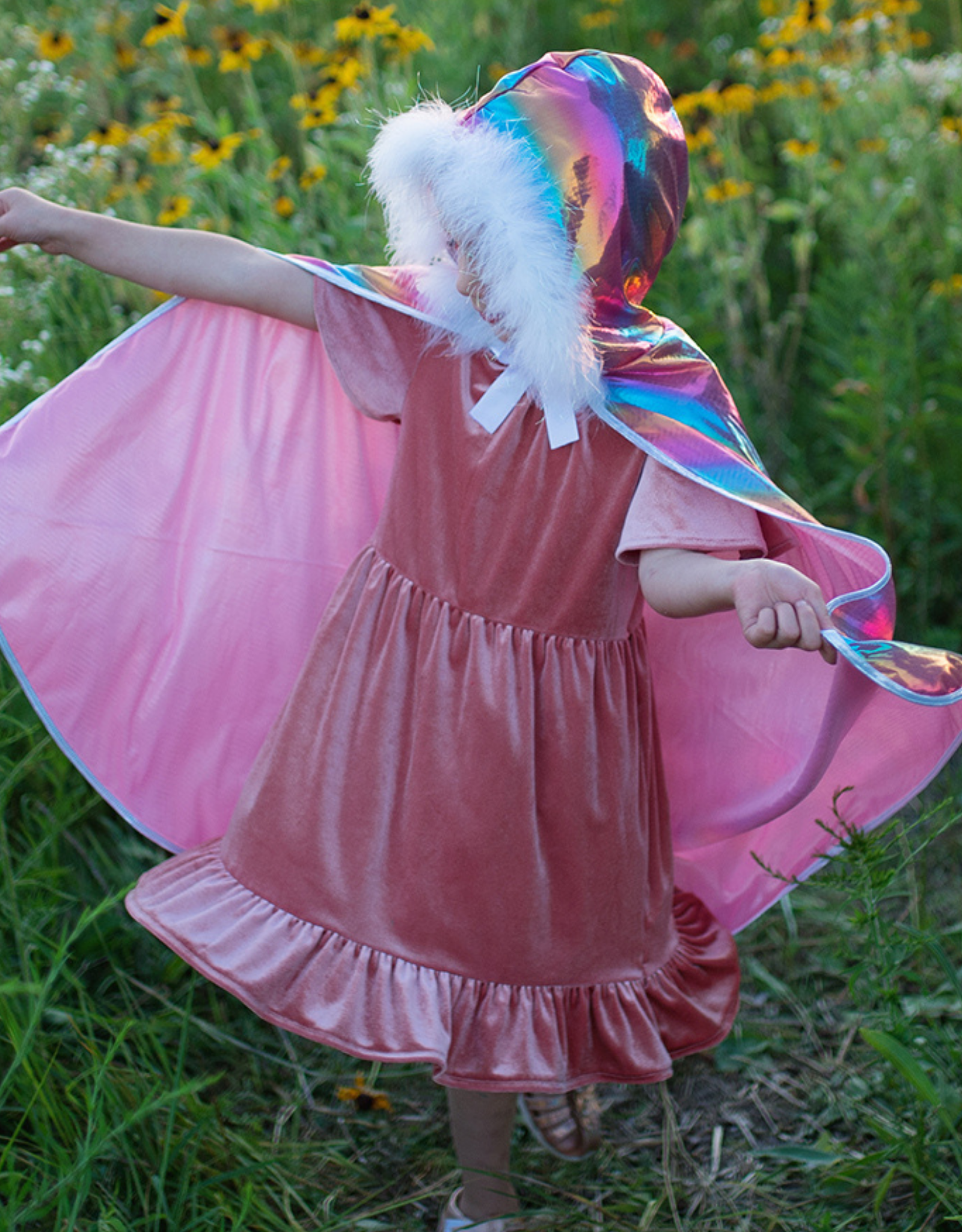 GreatPretenders 5040 Rainbow Princess Cape