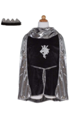 GreatPretenders 6196 Silver Knight Tunic/Cape/Crown